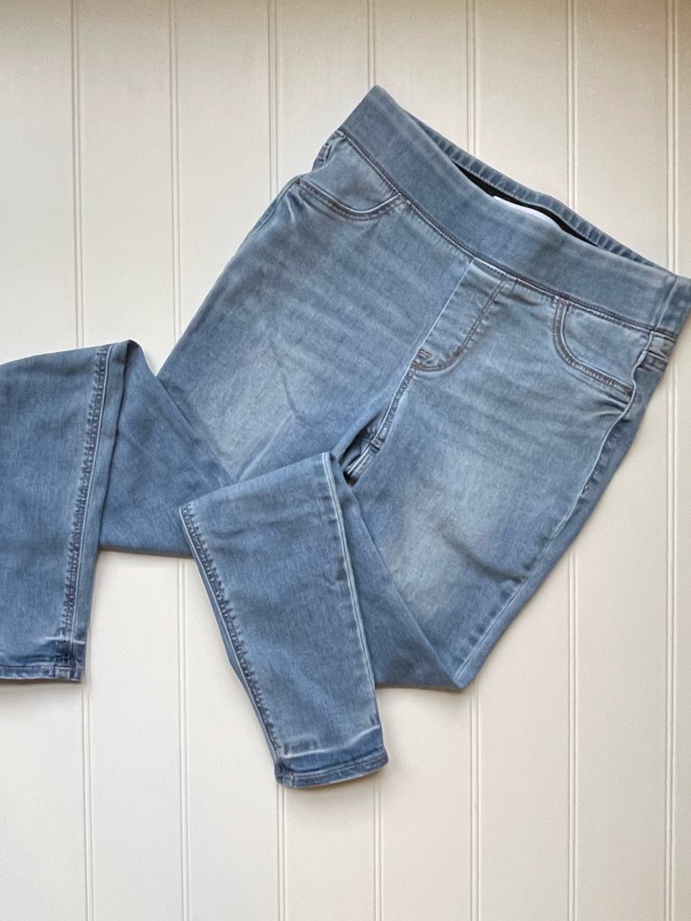 Old Navy Rock Star Light Blue Super Skinny Jeggings